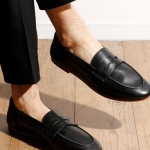 レザーローファー